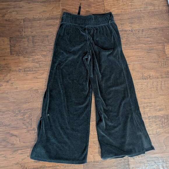 Lululemon Morning Restore Pant Heathered Black 6 - Picture 3 of 8